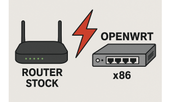 OpenWRT su Hardware x86: Guida Completa alla Configurazione Base di un potente Router
