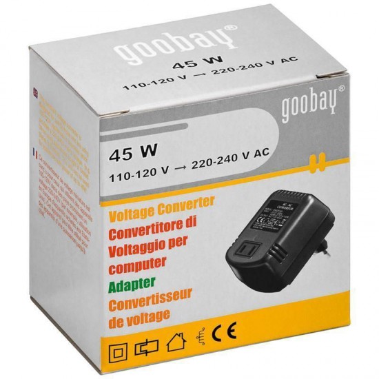 Convertitore di Tensione da 220-240 Volt AC a 110 Volt AC Convertitore di Tensione da 220-240 Volt AC a 110 Volt AC