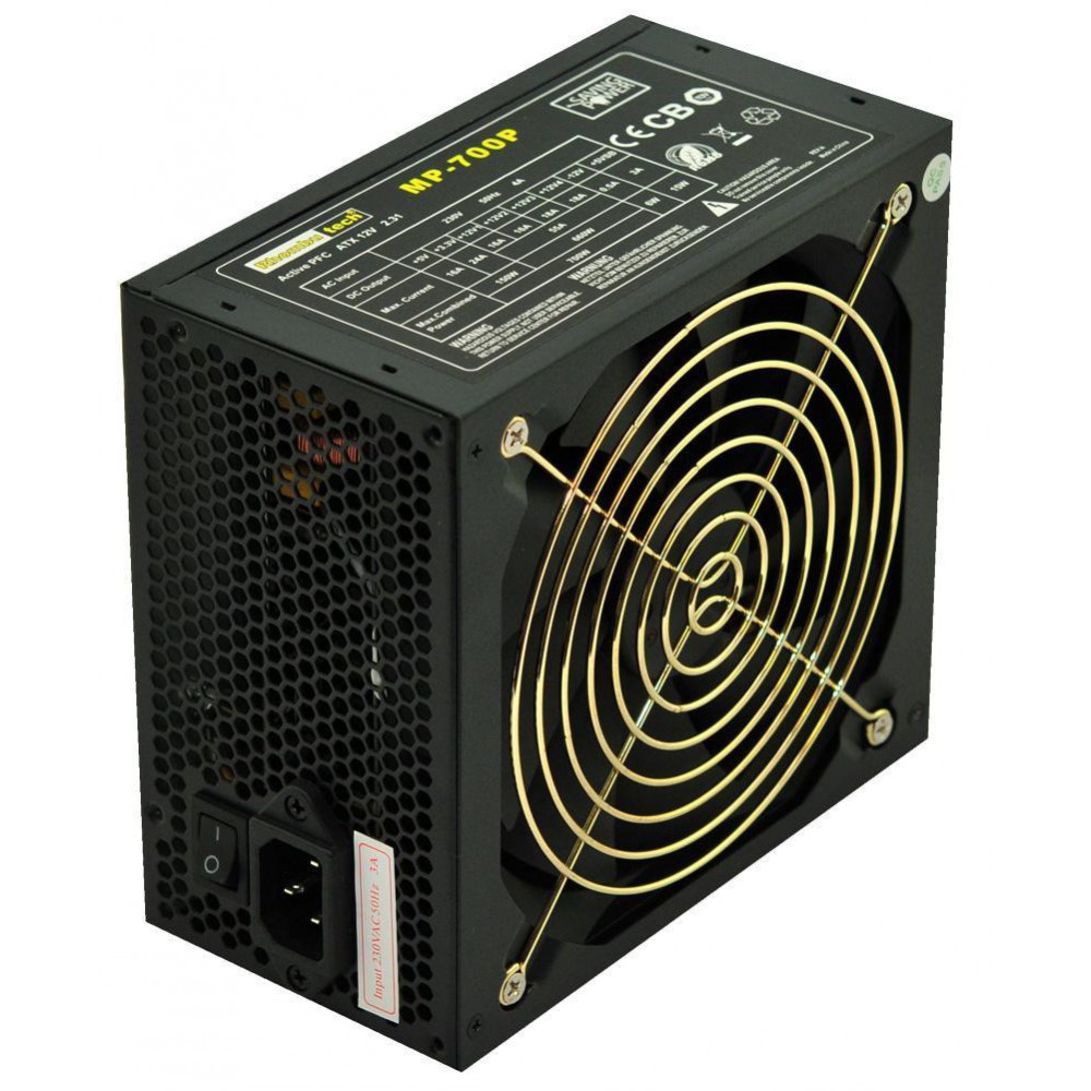 700 Watt PC power supply with standard ATX V2.31 stand IPWMP700W