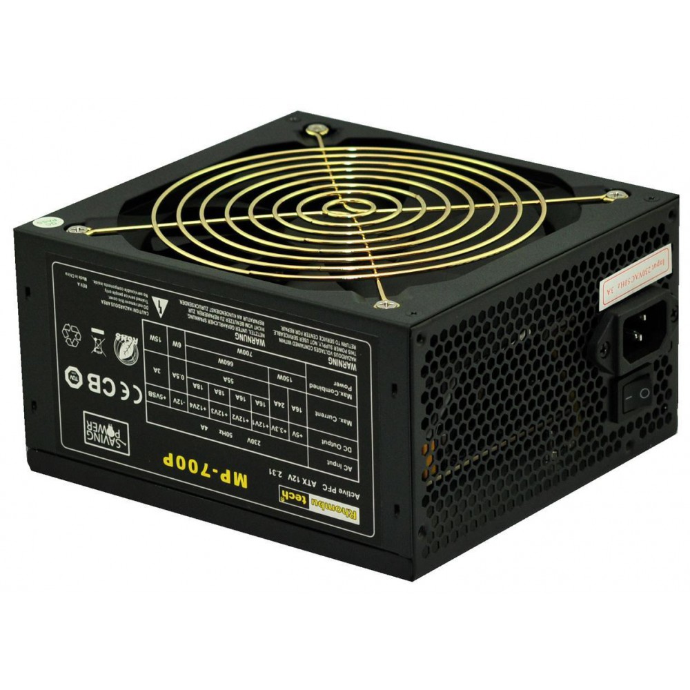 700 Watt PC power supply with standard ATX V2.31 stand IPWMP700W