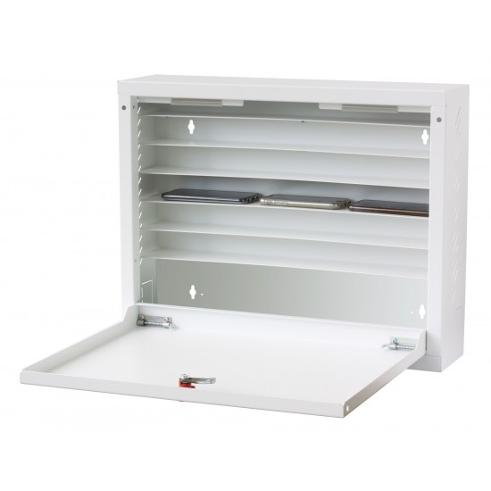 Security Locker for White Wall Smartphone with double security lock Security Locker for White Wall Smartphone with double security lock