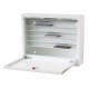 Security Locker for White Wall Smartphone with double security lock Security Locker for White Wall Smartphone with double security lock