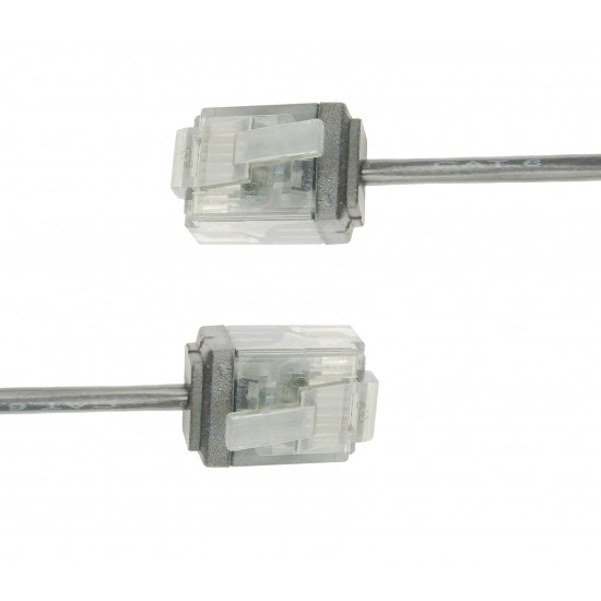 Cavo di rete Patch in Rame Ultra Slim Categoria 6 Grigio UTP da 3 m Cavo di rete Patch in Rame Ultra Slim Categoria 6 Grigio UTP da 3 m
