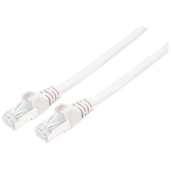 Category 7 RJ45 6A S/FTP LSZH 30m RJ45 6A Plug Patch Cable White Category 7 RJ45 6A S/FTP LSZH 30m RJ45 6A Plug Patch Cable White