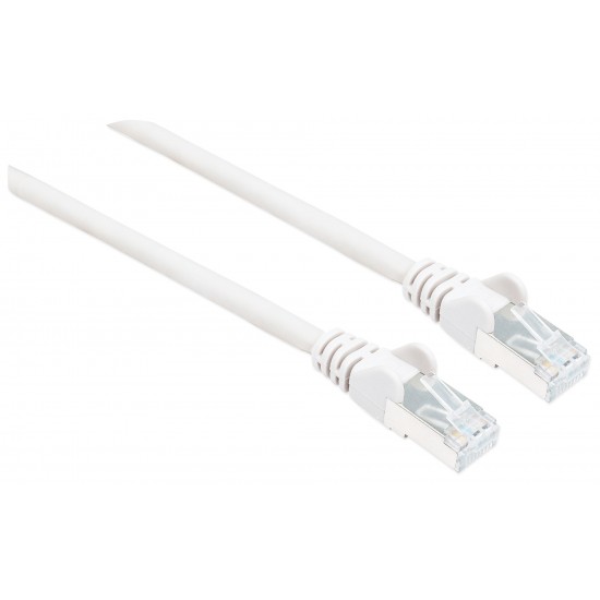 Category 7 RJ45 6A S/FTP LSZH 30m RJ45 6A Plug Patch Cable White Category 7 RJ45 6A S/FTP LSZH 30m RJ45 6A Plug Patch Cable White