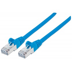 Category 7 RJ45 6A S/FTP LSZH 30m RJ45 6A Plug Patch Cable Blue