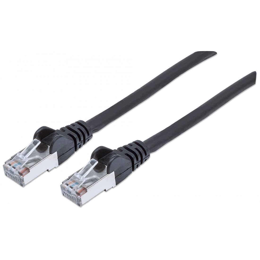 Category 7 Patch Cable RJ45 6A S/FTP LSZH 30m RJ45 Plug 6A Black ICOC