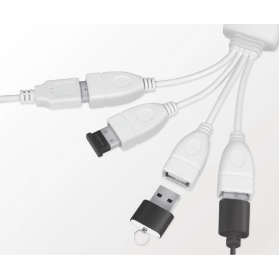 4 Port USB2 Hub White 4 Port USB2 Hub White