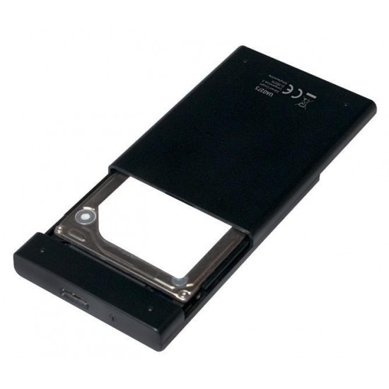 Box Esterno USB3 per HD / SSD da 2.5 pollici SATA senza viti Box Esterno USB3 per HD / SSD da 2.5 pollici SATA senza viti