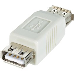 USB 2.0 A female to female adapter