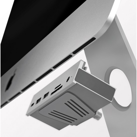 Hub USB-C™ 3.2 Gen 1 Multifunzione 7-in-1 in Alluminio con Morsetti