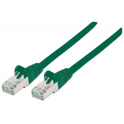 Category 7 RJ45 6A S/FTP LSZH 30m Plug RJ45 6A Patch Cable Green