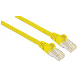 Category 7 RJ45 6A S/FTP LSZH 30m RJ45 6A Plug Patch Cable Yellow