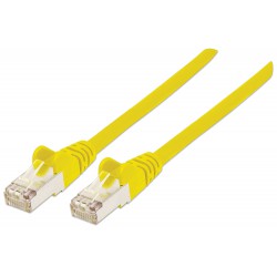 Category 7 RJ45 6A S/FTP LSZH 30m RJ45 6A Plug Patch Cable Yellow