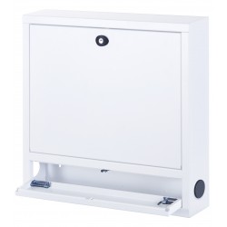 Safety box for notebooks and interactive whiteboard accessories Basic type white RAL 9016