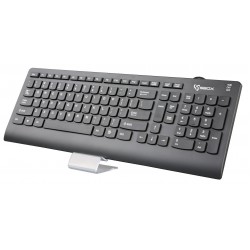 USB keyboard 105 Black keys with chocolate keys
