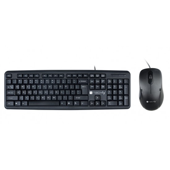 Standard USB 2.0 optical keyboard and mouse kit