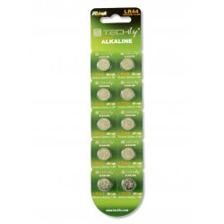 Pack of 10 Alkaline Button Cells AG13 LR44 A76 GP76A 357
