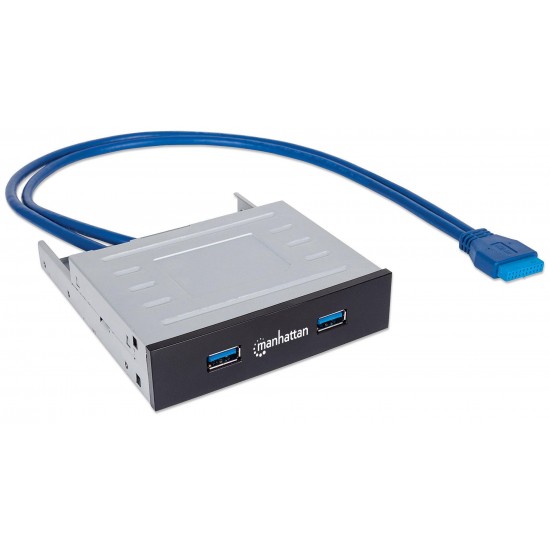 Internal metal hub for 3.5" housing with 2 USB 3.0 ports Internal metal hub for 3.5" housing with 2 USB 3.0 ports