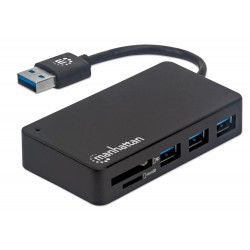 3.2 Gen 1 3-port USB 3.2 Hub with SD card reader