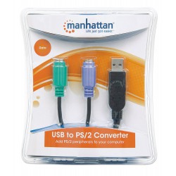 USB to dual PS/2 adapter
