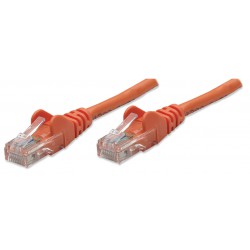 Network cable Patch CCA Category 5e Orange UTP 0,5 mt