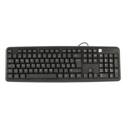 Tastiera 105 tasti USB Standard nera Tastiera 105 tasti USB Standard nera