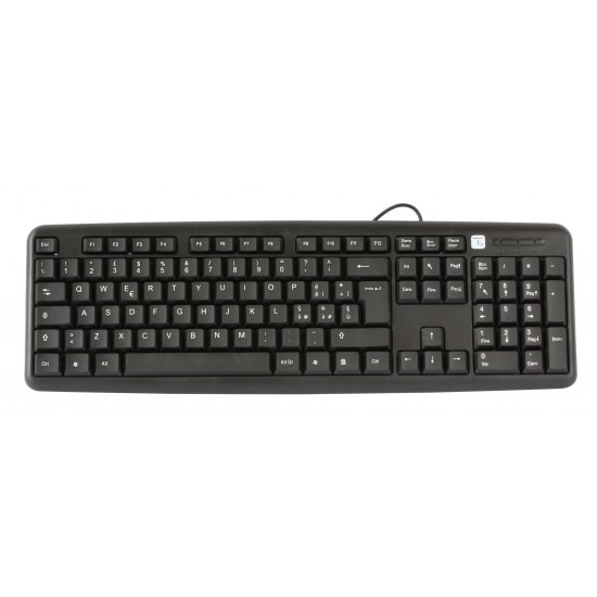 Keyboard 105 USB keys Standard black