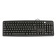 Keyboard 105 USB keys Standard black