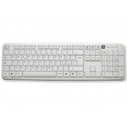 Keyboard 105 USB keys Standard white