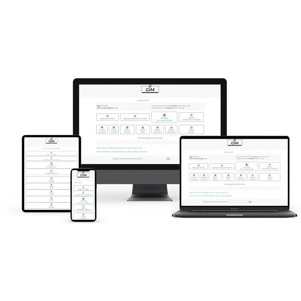 GIM App &  for Real Estate Agencies