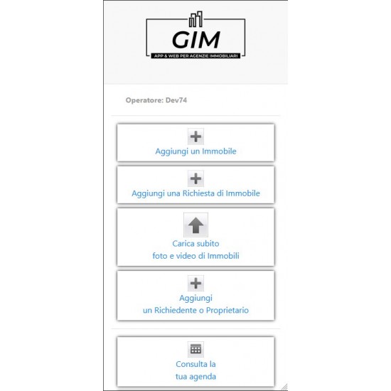 GIM App & Web per Agenzie Immobiliari