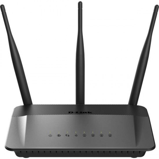 Router broadband WLAN WIFI 2.4 GHz e 5 GHz 750 Mbit/s D-Link DIR-809/E