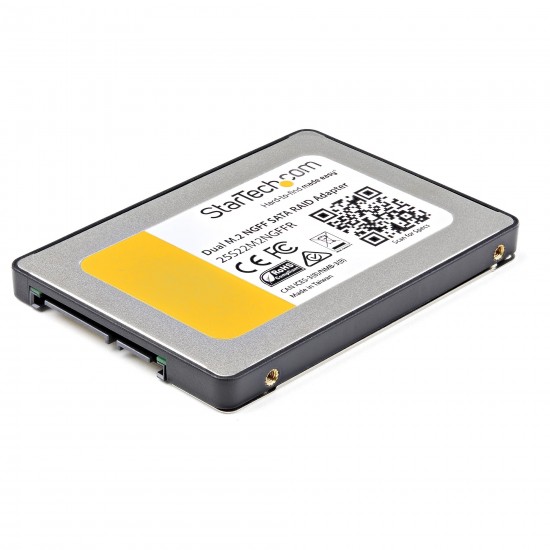 Adattatore SATA dual M.2 NGFF con RAID - 2x M.2 SSD a 2,5" SATA (6Gbps)