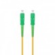 Cavo in fibra ottica monomodale Metronic SC-APC 9/125-G657A2 2m