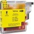 Compatible yellow Ink Cartridge LC980/985/1100 Y for Brother Printers