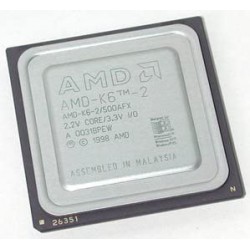 CPU AMD-K6-2/475AFX 475MHz 2.2V CORE 3.3V IO