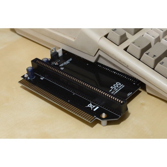 Amiga 500 / 500+ Z-500 Zorro 2 Adaptor with Sidecar Passthrough