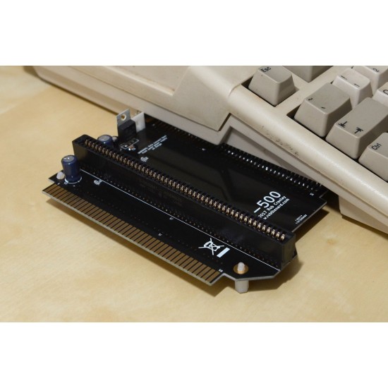 Adattatore Amiga 500 / 500+ Z-500 Zorro 2 con passthrough sidecar Adattatore Amiga 500 / 500+ Z-500 Zorro 2 con passthrough sidecar
