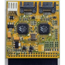 IDE to SATA Controller Adapter internal Converter also compatible with Commodore Amiga Classic