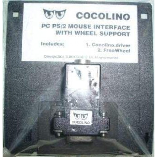 Adattatore mouse PS/2 Cocolino per tutti i modelli Commodore Amiga Adattatore mouse PS/2 Cocolino per tutti i modelli Commodore Amiga