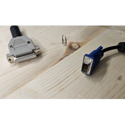 Video Adapter from RGB Video Amiga 23 Pin to VGA 15 Pin passive