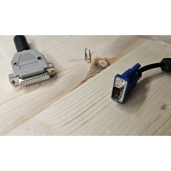 Adattatore Video da RGB Video Amiga 23 Pin a VGA 15 Pin passivo Adattatore Video da RGB Video Amiga 23 Pin a VGA 15 Pin passivo