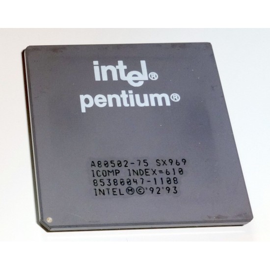 CPU Intel Pentium 75 Mhz Socket 7 SX969/SSS CPU Intel Pentium 75 Mhz Socket 7 SX969/SSS