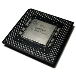 CPU Intel Pentium MMX 2.8v 200Mhz SL27J FV80503200 