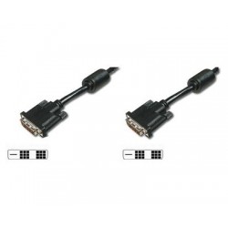 Cable DVI-D (18+1) Single Link male / male mt 1.5