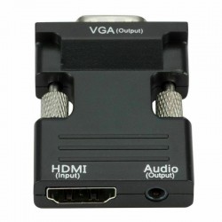 Convertitore di segnale video da HDMI a VGA con uscita Audio