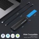 Custodia per dischi fissi SSD M2 da 10Gbps NVME e SATA Dual Protocol M.2 a USB