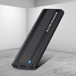 Custodia per dischi fissi SSD M2 da 10Gbps NVME e SATA Dual Protocol M.2 a USB Custodia per dischi fissi SSD M2 da 10Gbps NVME e SATA Dual Protocol M.2 a USB