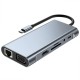 11-in-1 Multifunction USB Type-C HUB Docking Station for Tablets and Smartphones with HDMI, VGA, 4 x USB 3.0, Gigabit LAN, Card Reader, Audio etc. 11-in-1 Multifunction USB Type-C HUB Docking Station for Tablets and Smartphones with HDMI, VGA, 4 x USB 3.0, Gigabit LAN, Card Reader, Audio etc.
